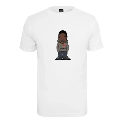 Bild av Mister Tee Texas Sketch Tshirt med print, Storlek: XXL, White
