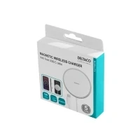 Bild av Deltaco magnetic wireless charger 15 W USB C wh