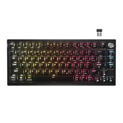 Bild av Corsair K65 Plus Wireless 75% MLX Fusion Gaming Keyboard Utan numpad Amerikansk Engelska Svart