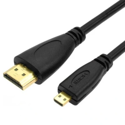 Bild av NEDIS High Speed HDMI ™ kabel med Ethernet HDMI™ kontakt 4K@30Hz ARC 10,2 Gbps 1,50 m rund PVC svart etikett