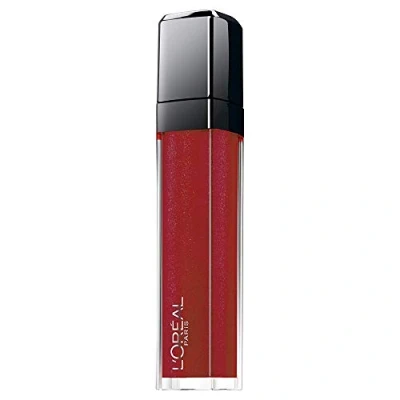 Bild av L&#039;Oréal Paris läppar smink infällbar Le Gloss Longlasting, 501 bulletproof/läppglans för fulla och välskötta upp till 5 h, 1 pack