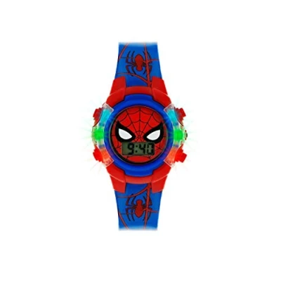 Bild av Spiderman pojkar digital klocka med PU rem SPD4504, armband