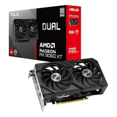 Bild av ASUS Radeon RX 9060 XT DUAL 8GB GDDR6 RAM Grafikkort