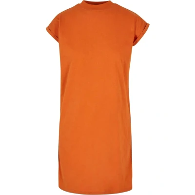 Bild av Urban Classics Turtle Extended Shoulder Jerseyklänning, Storlek: XS, Vintageorange