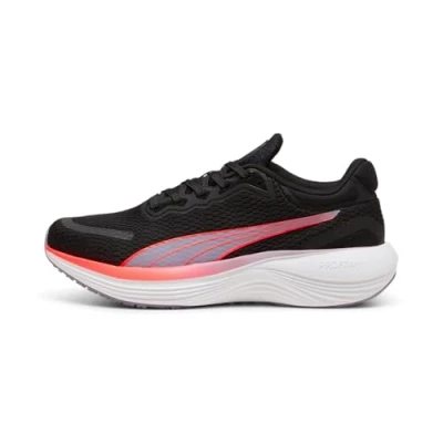 Bild av Puma Scend PRO Neutrala löparskor, Storlek: 48.5, Black/sunset glow Textil/syntet