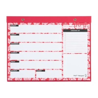 Bild av Kokonote Weekly Planner x CRVSH A4 Desk Organiser Family 64 Tear Off Pages Calendar To Do List Book Cute Stationery