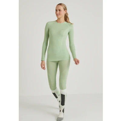 Bild av Falke Wooltech Functional Underwear FOR COLD TO VERY Conditions Långärmad tröja, Storlek: Medium, Quiet green
