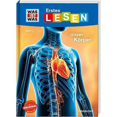 Bild av WAS IST Erstes Lesen Band 14. Unser Körper