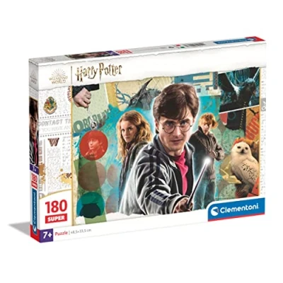 Bild av Clementoni 29068 Supercolor Pussel Harry Potter 180 Bitar, 7 9 år, För Barn