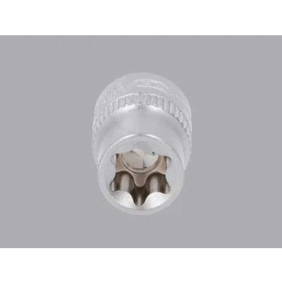 Bild av KS TOOLS 911.4320 Clé à douille DIN3120, ISO1174 E12 Acier chrome vanadium Profilé en E, Torx extérieur moleté