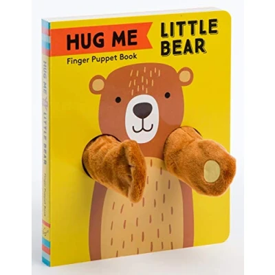 Bild av Hug Me Little Bear: Finger Puppet Book: (baby&#039;s First Book, Animal Books for Toddlers, Interactive Toddlers) (Little Board Books): 1