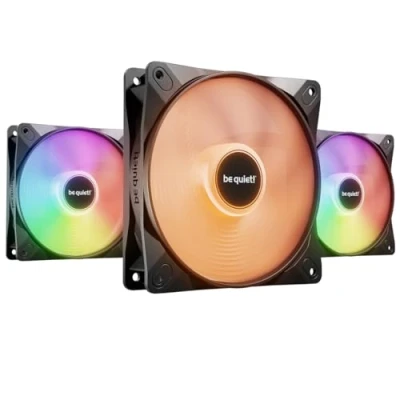 Bild av var tyst! Light Wings LX 120 mm PWM höghastighets PC fodral fläkt svart trippelpack BL124
