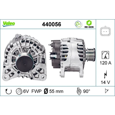 Bild av Generator VALEO 440056