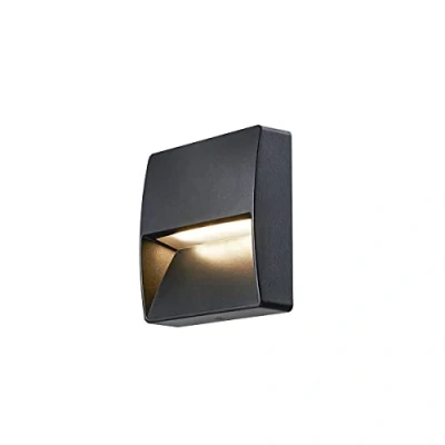 Bild av SLV väggmontaerd lampa DOWNUNDER OUT/belysning för väggar, gångar, ingångar, LED spot utomhus, infälld trädgårdslampa / IP65 3000/4000K 4,5W 150lm antracit
