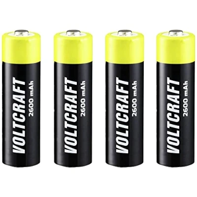 Bild av VOLTCRAFT Endurance Laddbart batteri AA (R6) NiMH 2600 mAh 1.2 V 4 st