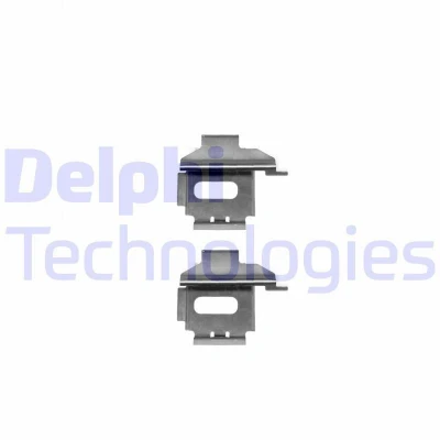 Bild av DELPHI LX0370 Kit d&#039;accessoires, plaquette de frein à disque MERCEDES BENZ: Sprinter 3 T Van, 4 Сamion Plateau/Сhâssis