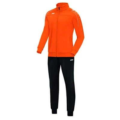 Bild av JAKO Herr träningsoverall polyester Classico, neonorange, 3XL, M9150