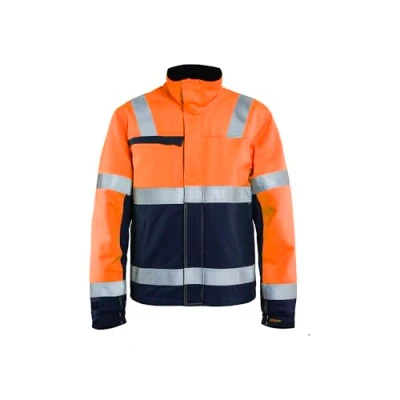 Bild av VINTERJACKA 4069 1513 MULTINOR INHERENT ORANGE/BLÅ S Beijerbygg Byggmaterial