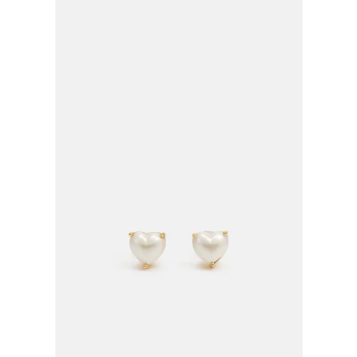 Bild av kate spade new york Heart Studs Örhänge, Storlek: One Size, White