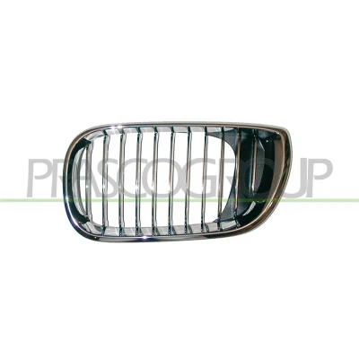 Bild av PRASCO Premium BM0202014 Calandre avant gauche chromé chrome, noir chrome avec cadre BMW: 3 Berline, Touring