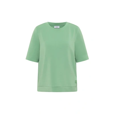 Bild av Cecil Softes Touch Tshirt bas, Storlek: XL, Grün