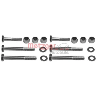 Bild av METZGER 55002048 Kit d&#039;assemblage, bras de liaison des deux côtés l&#039;essieu avant AUDI: 80 B4 Berline, Cabriolet