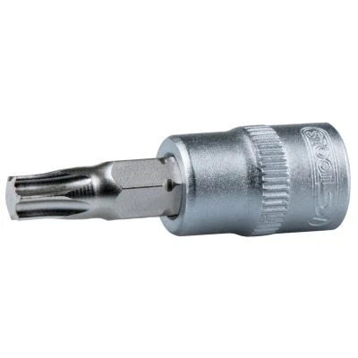 Bild av KS TOOLS 911.1449 Clé à douille DIN3120, ISO1174 T27 Acier chrome vanadium Torx moleté