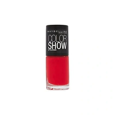 Bild av Maybelline New York Makeup Nailpolish Color Show nagellack Power Red/Ultra Glansig färglack i klarröd, 1 x 7 ml