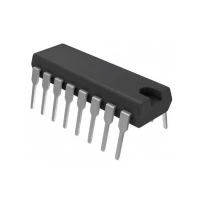 Bild av Microchip Technology MCP3008 I/P Data Logic IC Setup Analog till digital omvandlare (ADC) Extern PDIP 16