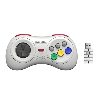 Bild av 8Bitdo M30 2.4G Wireless Gamepad for SEGA Mega Drive Mini and Switch with 6 Button