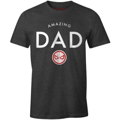 Bild av Marvel T shirt för män, Mer antracitgrå, S