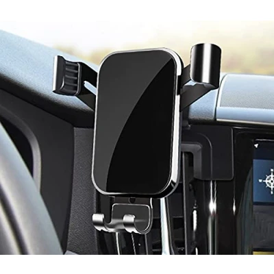 Bild av LSXEL Hållare för biltelefonen Kompatibel med volvo xc60 2018 2019 2020 2021 2022 2023 2024 Interna tillbehör Svart Mobiltelefonstativ