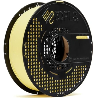 Bild av 3DFILS PLA filament för 3D utskrift Neat Winding esFil MAX: 1,75 mm, 1 kg, banangul