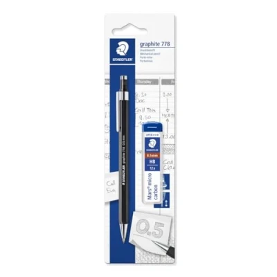 Bild av STAEDTLER 7785ABK25D grafit 778 mekanisk penna 0,7 mm (paket med 1 + blypåfyllningar)