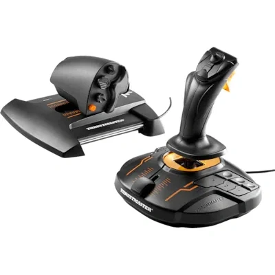 Bild av Thrustmaster T16000M FCS Hotas Flygkontrollsystem med joystick och gasreglage, H.E.A.R.T HallEffect AccuRate teknologi för PC