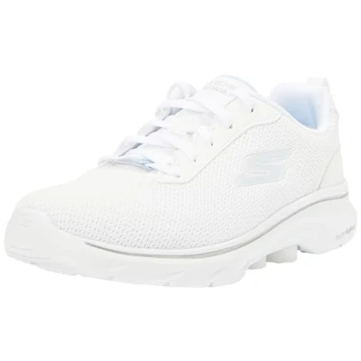 Bild av Skechers Performance GO WALK 7 LECE UP Promenadskor, Storlek: 37.5, White Textil/syntet