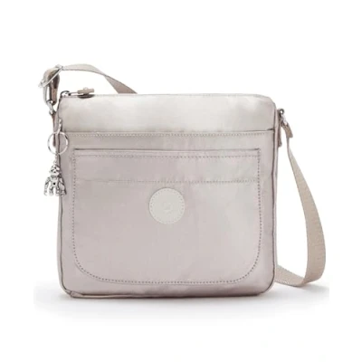 Bild av Kipling Sebastian Liten Crossbody, Metallic Glow (Silver)