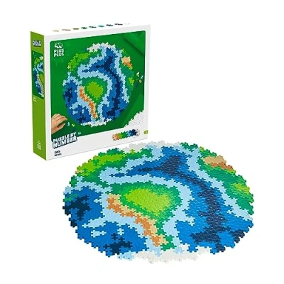 Bild av Plus Puzzle By Number Jorden 800 Delar