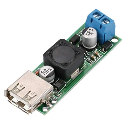 Bild av DC Strömförsörjning Buck Strömomvandlare Spänningsomvandlare Step Down Modul 12V24V 6V 32V till 5V QC3.0 USB Snabbladdning