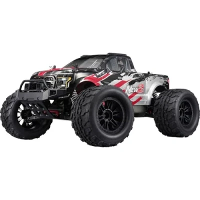 Bild av Reely NEW2 Super Combo V2 Borst motor 1:10 RC modellbil Elektrisk Monstertruck Fyrhjulsdrift (4WD) 100% RtR 2,4 GHz ink