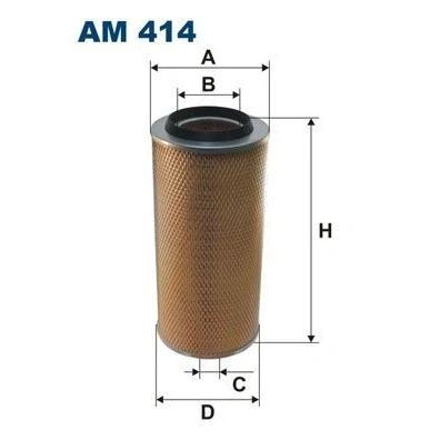 Bild av Luftfilter FILTRON AM 414