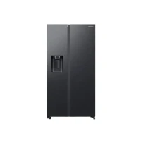 Bild av Samsung RS64DG53R3B1 Kylskåp/frys sida vid med isbehållare, vattenbehållare Wi Fi bredd: 91.2 cm djup: 71.6 höjd: 178 635 liter Klass E Svart DOI