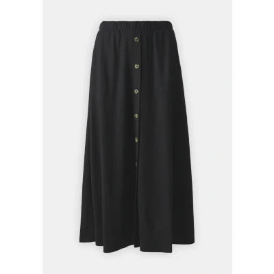 Bild av JDY Jdybirdie MIDI Button Skirt Alinjekjol, Storlek: XS, Black