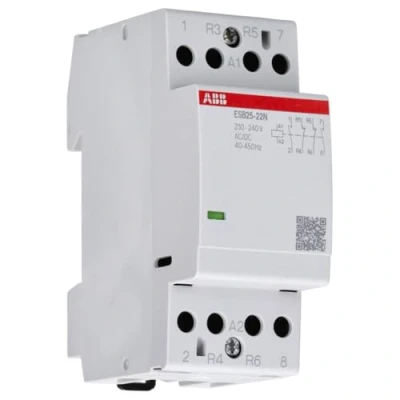 Bild av ABB ESB25 22N 06 Normkontaktor 2 Öp + Sl, 25 A 230 V