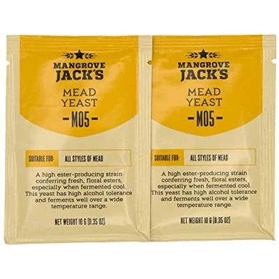 Bild av 2 x Mangrove Jack Craft Series Mead Yeast M05 (10 g)