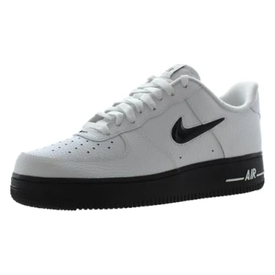 Bild av NIKE Air Force 1 Sneaker för män, 40.5 EU, Svart vit, EU
