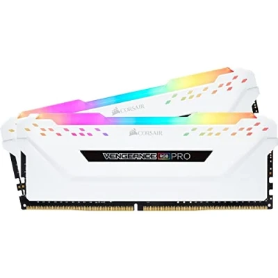 Bild av Corsair VENGEANCE RGB PRO 32GB (2x16GB) DDR4 3200 (PC4 25600) C16 Desktop memory White