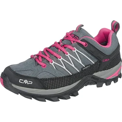 Bild av CMP Rigel LOW Trekking SHOE WP Hikingskor, Storlek: 36, Grey/fuxia/ice Skinn/syntet