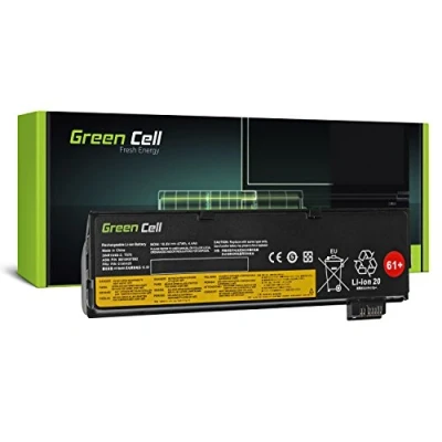 Bild av Green Cell® Extended Series 01AV424 laptopbatteri för Lenovo ThinkPad T470 T570 A475 P51S T25 (6 celler 4400 mAh 10,8 V svart)
