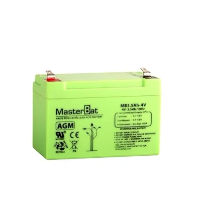 Bild av Master U Power blybatteri AGM 3,5 Ah 4 V